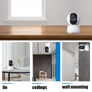 Cámara de Seguridad Inalámbrica Inteligente con Batería, PIR, WiFi, IP, para Interiores, <span class=keywords><strong>V380pro</strong></span>, Seguimiento Automático de Puntos de Acceso AP - Product Image 4