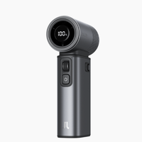 Nouveau ventilateur portable JISULIFE Ultra2E 2026, turbine sans pales ultra-puissante, 4500 mAh, débit d'air haute vitesse de 17 m/s, autonomie de 25 h