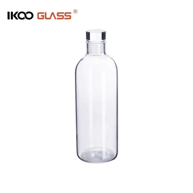 IKOO tumbler bottle water glass with Time Marker for to go travel gym home