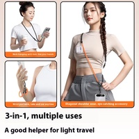Lanière universelle personnalisée pour téléphone portable, sangle pour téléphone portable en nylon et polyester avec patch