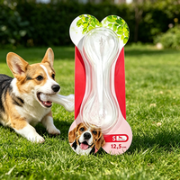 Boîte en plastique blister personnalisée avec support cartonné transparent pour emballage de jouets à mâcher pour chiens