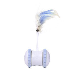 <span class=keywords><strong>Juguete</strong></span> oscilante <span class=keywords><strong>de</strong></span> equilibrio para gatos, Robot recargable por USB <span class=keywords><strong>de</strong></span> 2000mah, <span class=keywords><strong>juguete</strong></span> para hacer ejercicio con plumas - Product Image 3