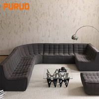 Puruo Fauteuil de sol individuel moderne de luxe nordique design, fauteuil de cinéma, canapé-lit pour salon, chambre et espace détente