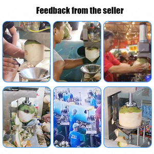 Macchina Automatica per Sbucciare Cocco Verde in Acciaio Inox SUS304, Macchina Commerciale per Tagliare il Cocco - Product Image 5