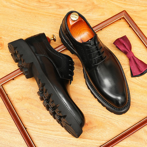 Zapatos de Vestir de Alta Calidad para Hombre, Diseño de Lujo, Color Negro y Marrón, con Alza Interna de 7 cm - Product Image 6