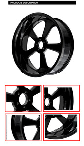 Roue en aluminium personnalisée pour moto, adaptée aux motos Harley, roues forgées - Product Image 3