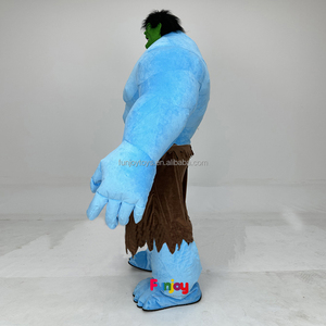 Disfraz de Mascota de Animal de Dibujos Animados Inflable de Felpa Azul de 260 cm, Disfraz de Halloween, Accesorios para Ceremonias Publicitarias - Product Image 5