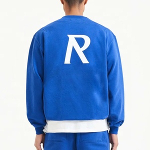 Top qualité 100% coton vêtements pour hommes sweats à col rond Streetwear survêtements Denimes bouffée impression sweats à capuche pour hommes - Product Image 4