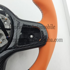 Volant en cuir lisse en fibre de carbone pour BMW G20 G30 G01 Série 3 Série 5 – Produits populaires - Product Image 5
