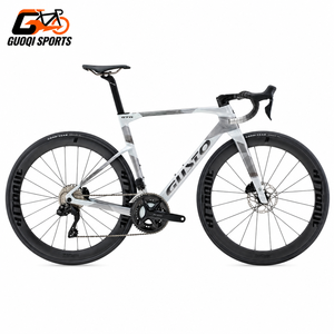 Bicicleta de Carretera GUSTO de Fibra de Carbono, Lista para Enviar, 12 Velocidades, 700C, Profesional, Aprobada por la UCI, Cuadro de Fibra de Carbono de Marca Li - Product Image 3