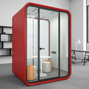 Nuovo design mobile interno ufficio baccelli silenziose insonorizzato cabina cellulare per ufficio - Product Image 6