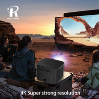 Proyector Portátil para el Hogar Ruiying H8, 450 Lúmenes, 100% Fuera del Eje, 1080P Full HD, Compatible con 4K, Android 2G+32G, WiFi Dual, Enfoque Automático