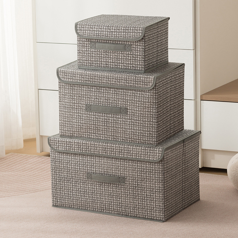 Gray woven pattern