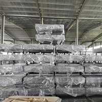 Section personnalisée en acier de construction galvanisé à chaud Unistrut C Channel Section Steel Roof Roof Trusses Strut Channel