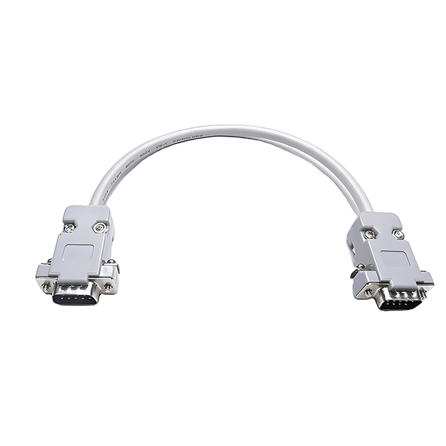 Custom DB9 Male Shielded RS232 Serial Cable for Pro Audio, Industrial Control & Data Transmission