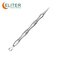Eliter Factory Produits de beauté Kit d'outils d'élimination des points noirs Tissu d'élimination des points noirs en acier inoxydable