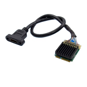 การ์ดจอกราฟิกสำหรับเซิร์ฟเวอร์แบบฝังตัวในอุตสาหกรรม MiniPCI-E SM-GM750A- 2D รองรับการส่งข้อมูลความเร็ว 10/100/1000Mbps สำหรับงานกราฟิก 2 มิติ - Product Image 1