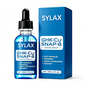 Sérum Visage Anti-Âge et Hydratant au Cuivre Peptide GHK-Cu Snap-<span class=keywords><strong>8</strong></span>, <span class=keywords><strong>Vitamine</strong></span> C et Acide Hyaluronique, 30ml, Marque Blanche, OEM - Product Image 1