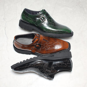 Botas Chelsea de Piel Auténtica para Hombre, Diseño de Lujo 2026, Ligeras, de Piel de Vacuno, para Negocios - Product Image 1