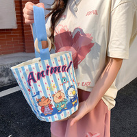 Sac en toile au design original et original, pour femme, nouveau, avec fermeture magnétique, petit sac à main pour employée de bureau