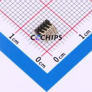 HX PZ1.0-2x5P WZ Pin Header Bent Lead Through Hole,P=1mm Connector ( Pin Structure: 2x5P )( Pitch: 1mm )( Row Spacing: 1mm ) - Product Image 2