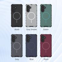 Coque de téléphone pour Samsung A36 avec dissipation de chaleur, charge sans fil, design luxueux, personnalisée, antichoc, TPU+PC, coque arrière