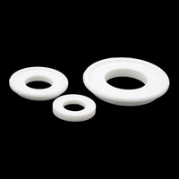 Sièges de vanne à bille en PTFE résistants à l'usure, joints d'étanchéité chimiques haute pureté, usinés sur mesure par CNC pour vannes à bille industrielles