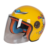Haute qualité demi-crash moto ABS casques casque de moto pour enfants fabricant pratique et mignon protège-tête tout-terrain