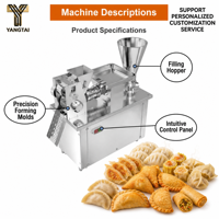 Nouvelle machine multifonctionnelle en acier inoxydable pour la fabrication de raviolis, samosas, empanadas, pierogis, gyozas et wontons pour restaurants
