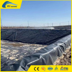 GM13 0.2-3.0mm Prix d'usine Géomembrane HDPE imperméable à <span class=keywords><strong>l</strong></span>'eau Revêtement <span class=keywords><strong>de</strong></span> barrage Réservoir Mining Shrimp Farm Pond Liner 45 Mil - Product Image 2