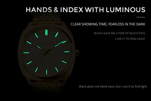 Nueva moda mejor asequible elegante diseñador de las mujeres de negocios bien relojes luminosa índice señoras reloj de las mujeres para chica adolescente - Product Image 6