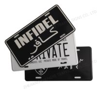 Ot-selling Embossing Custom icicense late Merican Number late
