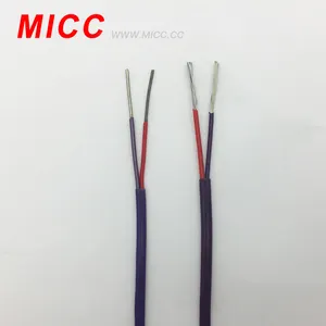 Awg Wire MICC Safely Usage E Type Thermocouple Extension Wire EX-FEP/FEP-2*0.6mm