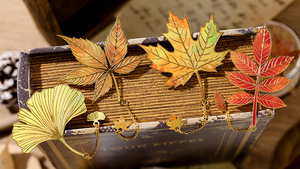 Tùy chỉnh bất thường lá phong Bookmark tinh tế và thời trang cho mùa thu thích hợp cho sử dụng hàng ngày và như một món quà - Product Image 4