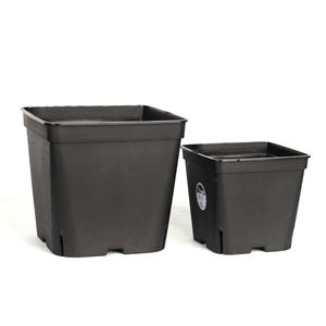 <span class=keywords><strong>Pot</strong></span> <span class=keywords><strong>de</strong></span> fleurs en <span class=keywords><strong>plastique</strong></span> pour pépinière, rond et carré, pour extérieur, meilleur <span class=keywords><strong>prix</strong></span>, qualité supérieure, noir, 1, 2, 3, 4, 5, 7, 10, 15 gallons - Product Image 1