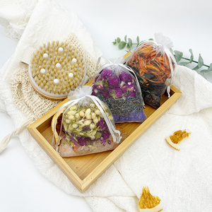 Sels de bain personnalisables ODM/ODM parfumés au jasmin, aux fleurs de lavande de luxe et aux fleurs de rose de la Mer Morte, en sachets de thé - Product Image 1