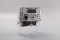 Meter Listrik Futurise DDS6866 dengan Port Optik Layar LCD/LED Pengukuran Energi Aktif Dua Arah Akurasi 1.0 5(60)A