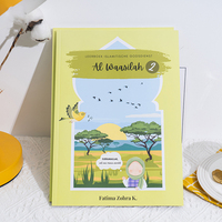 Brochure personnalisée de haute qualité en papier recyclé fantaisie, livre d'activités éducatives Perfect Bond pour l'apprentissage et les travaux scolaires des enfants