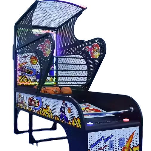 Amusement Center Electronic Basketball Arcade Game Machine Nba Basketball Shooting Machine Basketball Machine