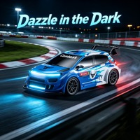 ZLL SG718 1:24 4WD 20KM/H Auto de Carreras RC con Derrape, 2.4GHz, Neumáticos de Derrape Reemplazables, Luces LED, Alta Velocidad, Juguete de Auto de Carreras, Regalo