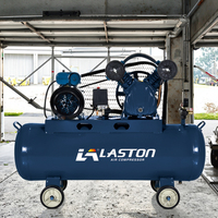 LASTON-Compresseur d'air monophasé 1.5KW/2HP entraîné par courroie prix des nouvelles machines