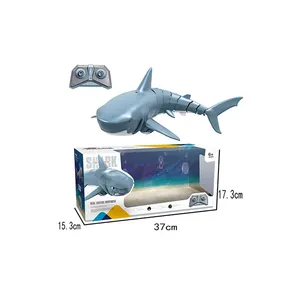 2,4G радиоуправляемая Водонепроницаемая Акула, радиоуправляемые игрушки, плавающая акула