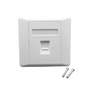 Plaque murale Ethernet colorée 86*86mm la plus vendue, 1 ou 2 ports <span class=keywords><strong>RJ45</strong></span>/RJ11, pour connexion Internet et transmission de données/téléphonie - Product Image 6