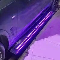 Marchepieds latéraux électriques automatiques à LED néon pour Genesis GV80 2021+