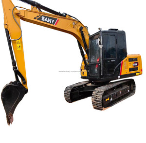 Excavatrice sur chenilles Sany SY135C d'occasion 13.5 tonnes 0.6m capacité de godet prix d'usine bonne qualité vente durable - Product Image 1