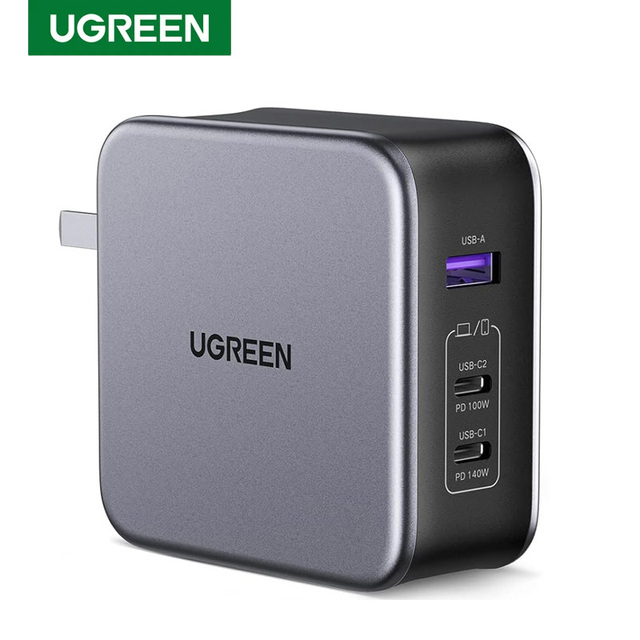 UGREEN 140W GaN Charger USB Type C PD3.1 Fast Charge Macbook Quick Charge 4.0 3.0 USB Phone Charger for iPhone Xiaomi Tablet