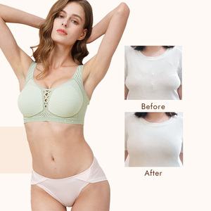 Reggiseni da donna a copertura completa in un pezzo senza cuciture per dormire senza fili con Bralette solide senza fili per reggiseno modellante taglie forti - Product Image 1