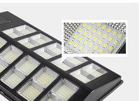 Lampadaire Solaire LED Personnalisé en Usine 60W 80W 100W IP65 ABS avec Détecteur de Mouvement PIR Crépuscule à l'Aube pour Route, Village, Parking, Allée