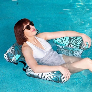 Flotadores inflables de PVC personalizados para adultos, silla flotante resistente, para verano, playa, lago, fiestas, piscina - Product Image 5