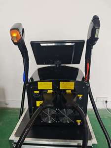 Machine laser Pico portable Q-Switch blanche avec technologie 2-en-1 pour tatouage et épilation Modèle d'utilisation commerciale TMY005 - Product Image 2